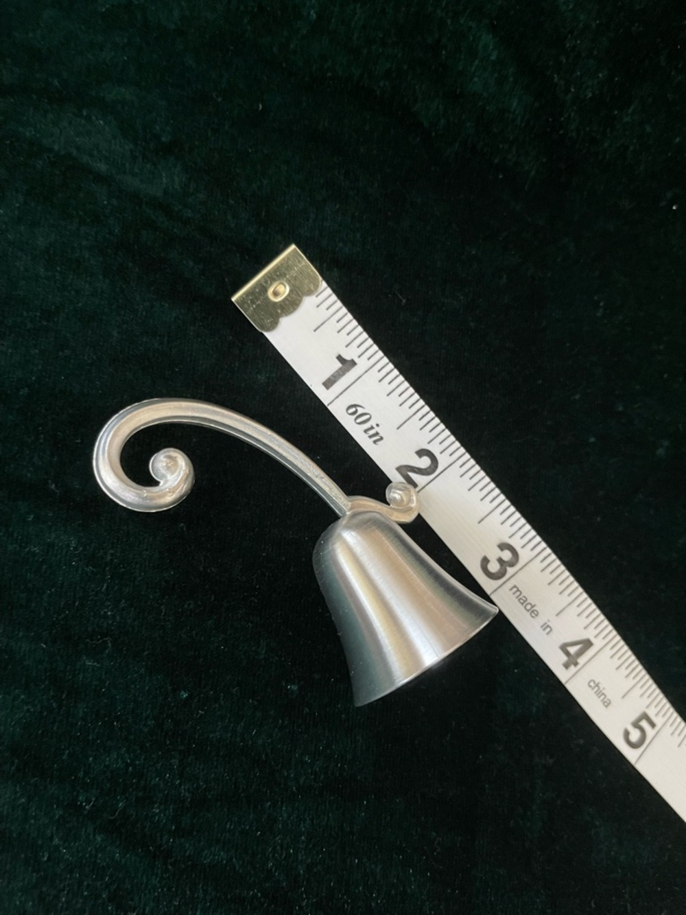 Vintage Webster Wilcox Corp Pewter Candle Snuffer - Picture 3 of 5